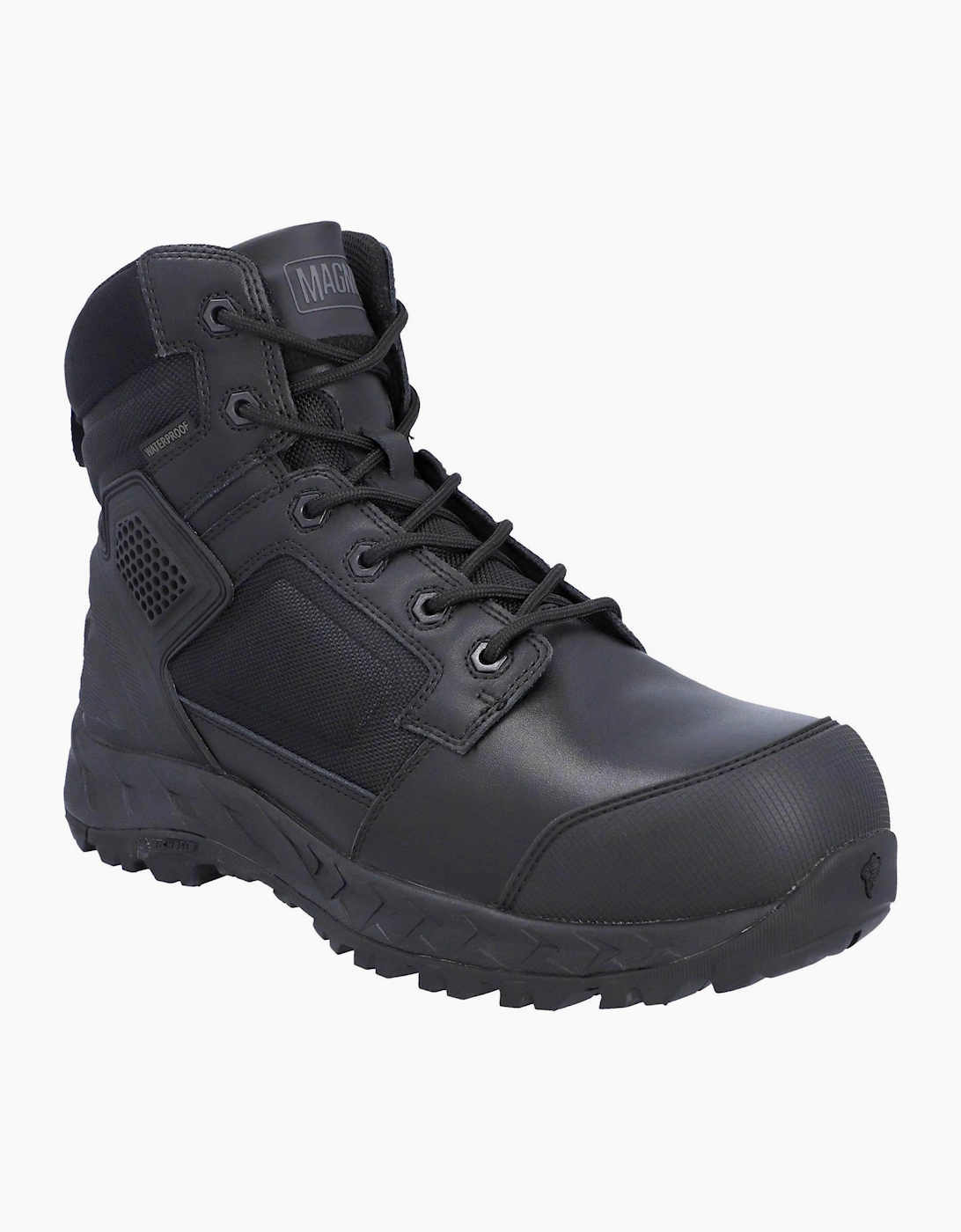 Magnum Spider Exo 6.0 CT CP WP SZ Mens Safety Boots Black