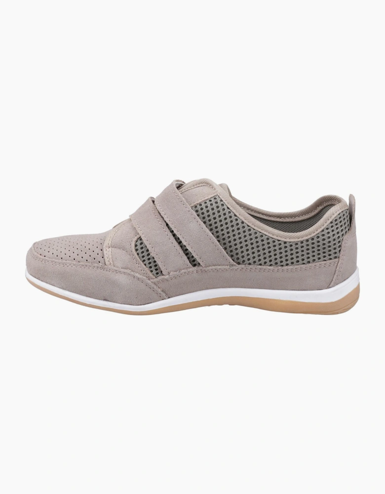 Fleet & Foster Pamela Memory Foam Womens Trainers Taupe