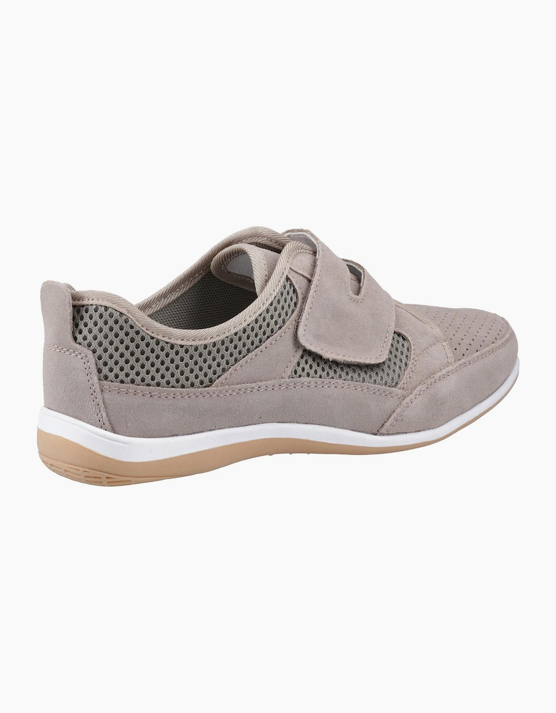 Fleet & Foster Pamela Memory Foam Womens Trainers Taupe