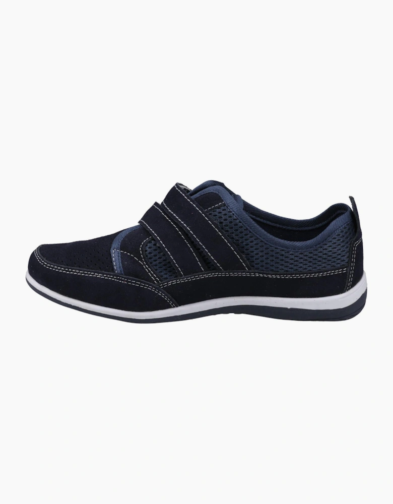 Fleet & Foster Pamela Memory Foam Womens Trainers Navy