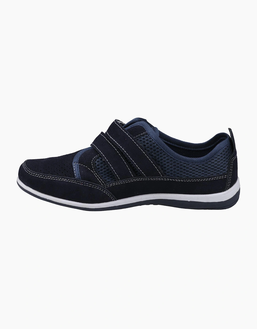 Fleet & Foster Pamela Memory Foam Womens Trainers Navy