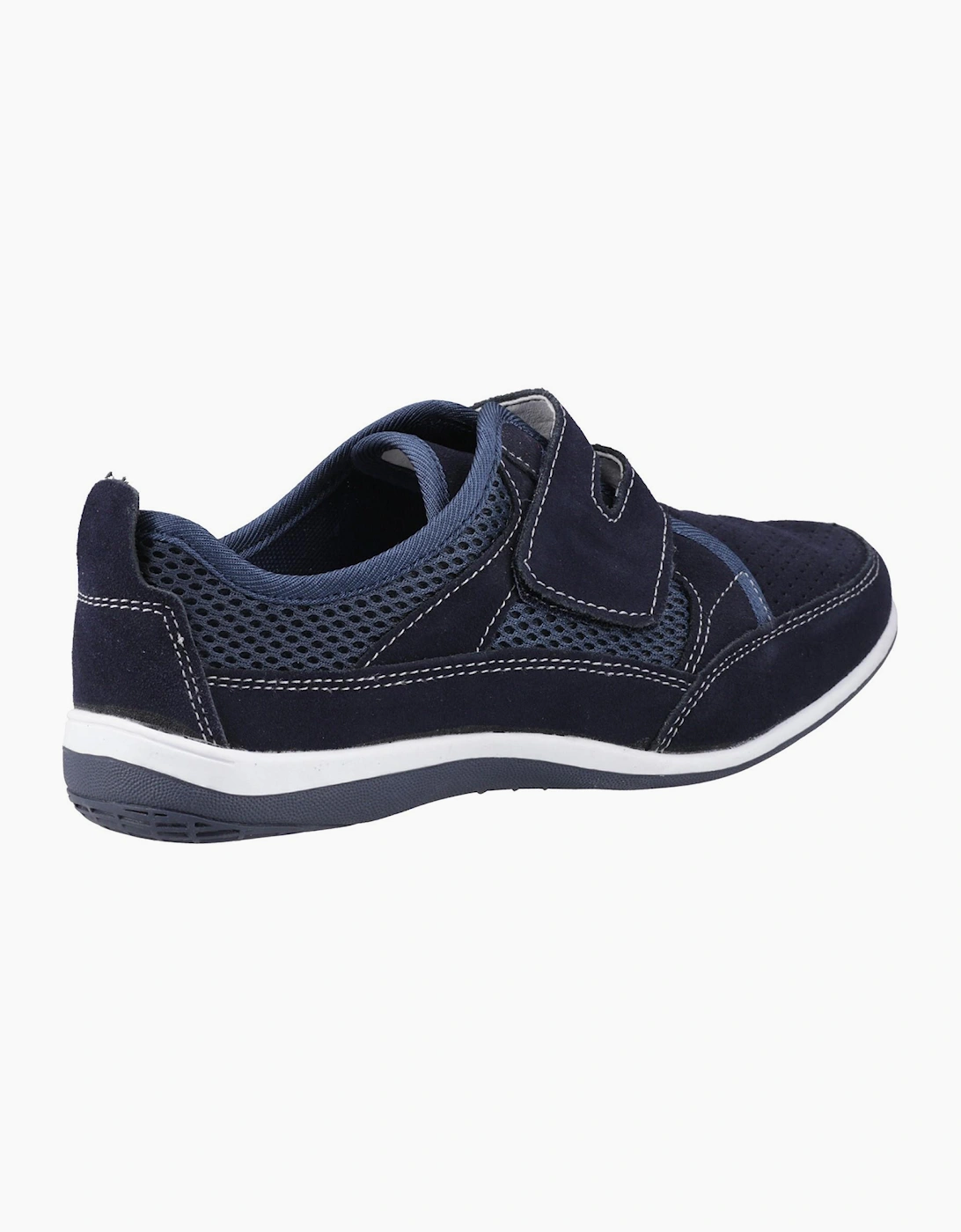 Fleet & Foster Pamela Memory Foam Womens Trainers Navy
