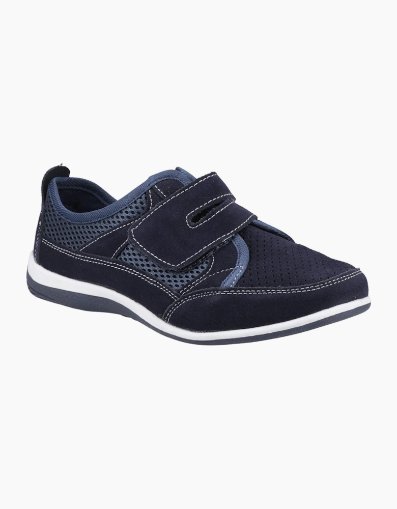 Fleet & Foster Pamela Memory Foam Womens Trainers Navy