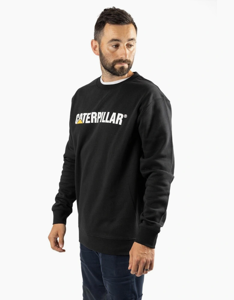 Caterpillar Crewneck Sweatshirt Mens Black