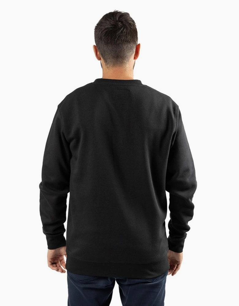 Caterpillar Crewneck Sweatshirt Mens Black