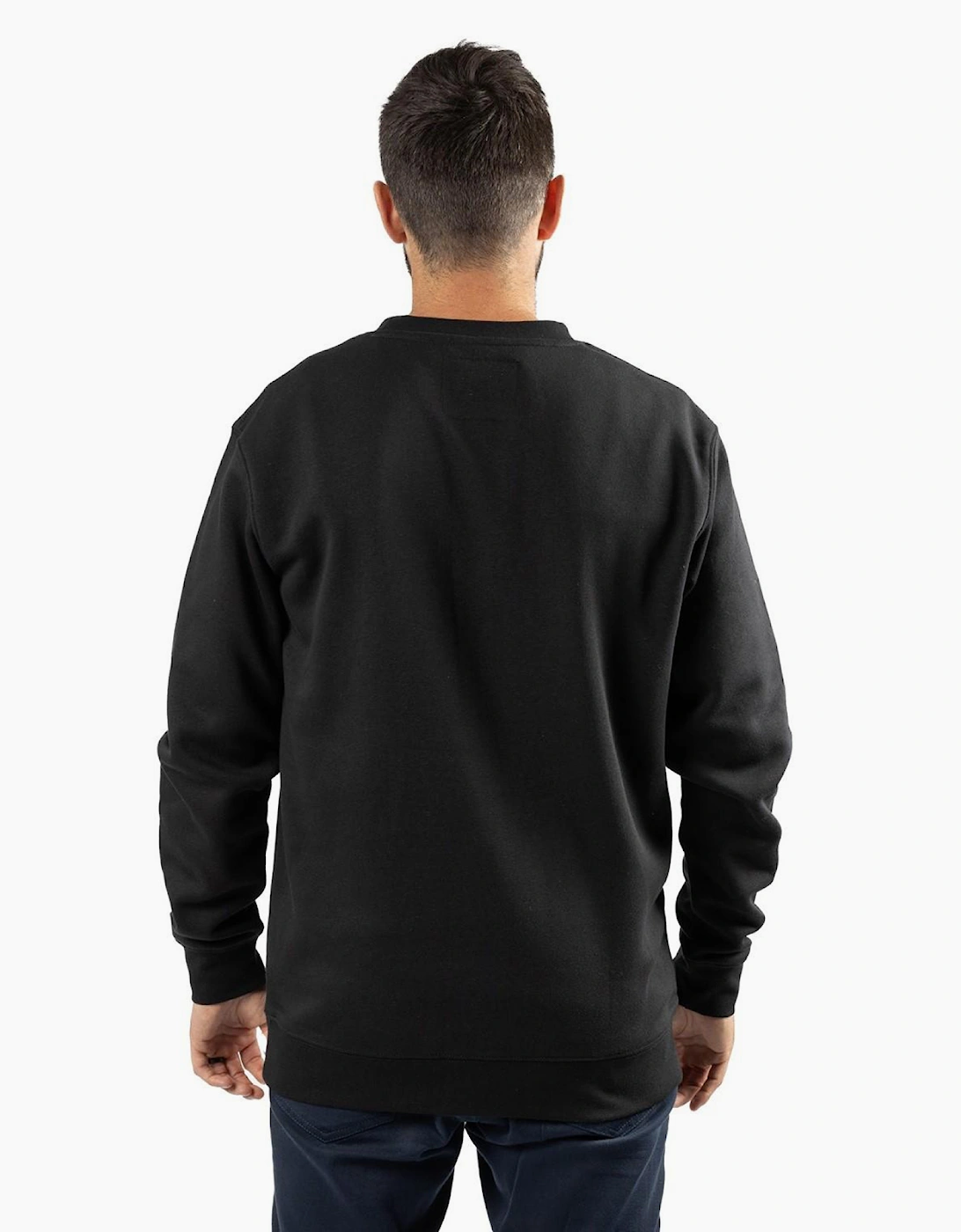 Caterpillar Crewneck Sweatshirt Mens Black
