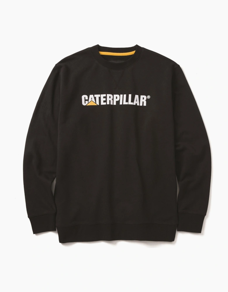 Caterpillar Crewneck Sweatshirt Mens Black