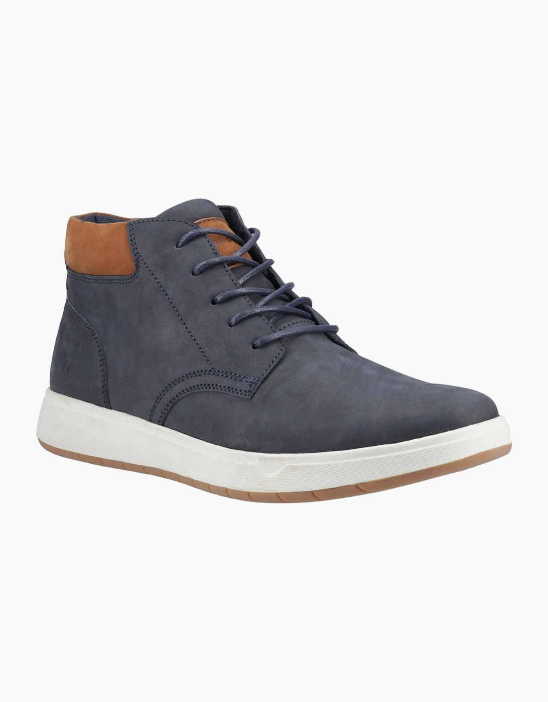 Hush Puppies Bronko Mens Chukka Boots Navy