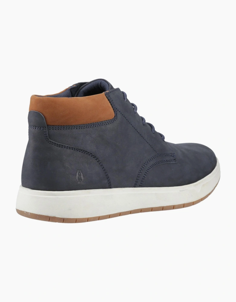 Hush Puppies Bronko Mens Chukka Boots Navy