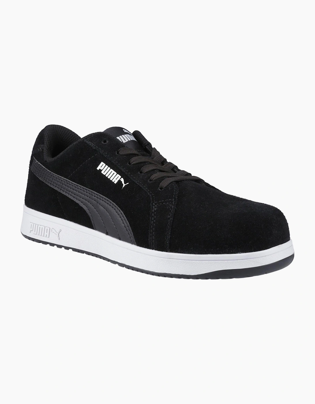 Puma Safety Iconic Low Safety Shoes Mens Black