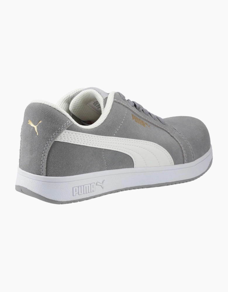 Puma Safety Iconic Low Mens Safety Shoes Grey