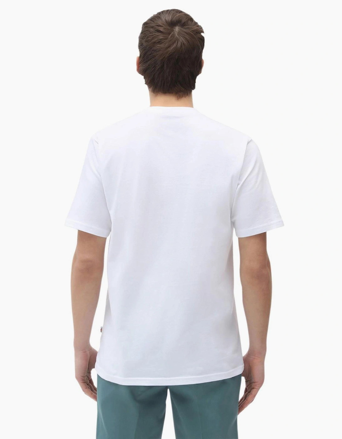 Dickies Icon Logo Mens Short Sleeve T-Shirt White