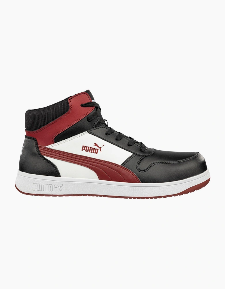 Puma Safety Frontcourt Safety Shoes Mens Black/Red