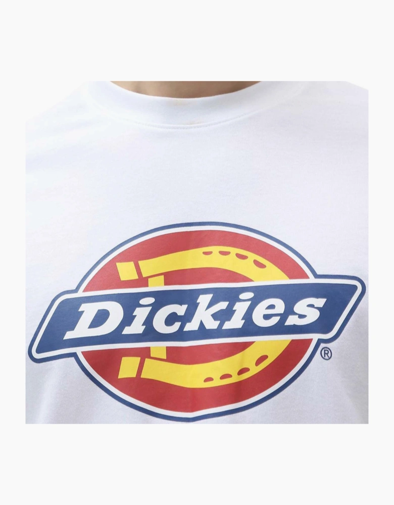 Dickies Icon Logo Mens Short Sleeve T-Shirt White