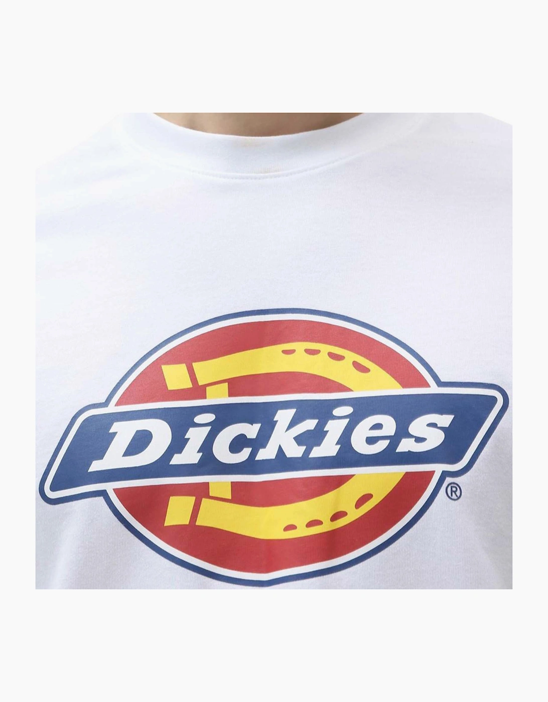 Dickies Icon Logo Mens Short Sleeve T-Shirt White
