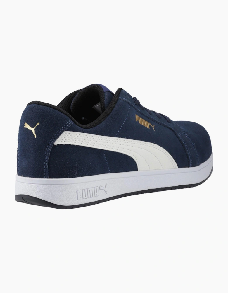 Puma Safety Iconic Low Safety Shoes Mens Navy