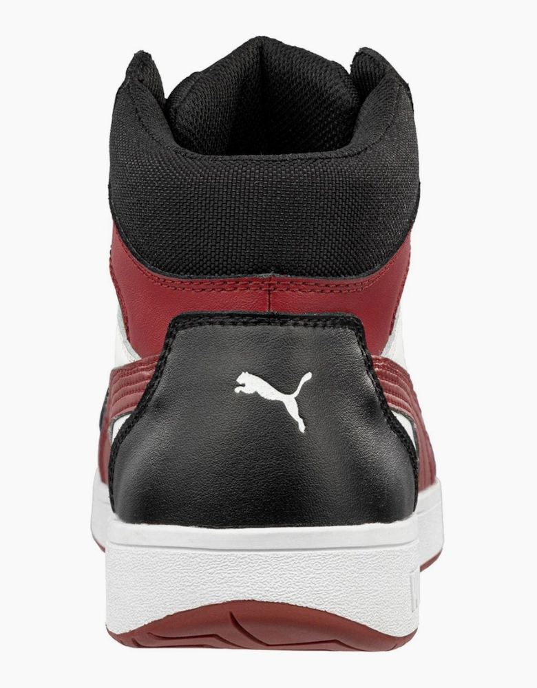 Puma Safety Frontcourt Safety Shoes Mens Black/Red