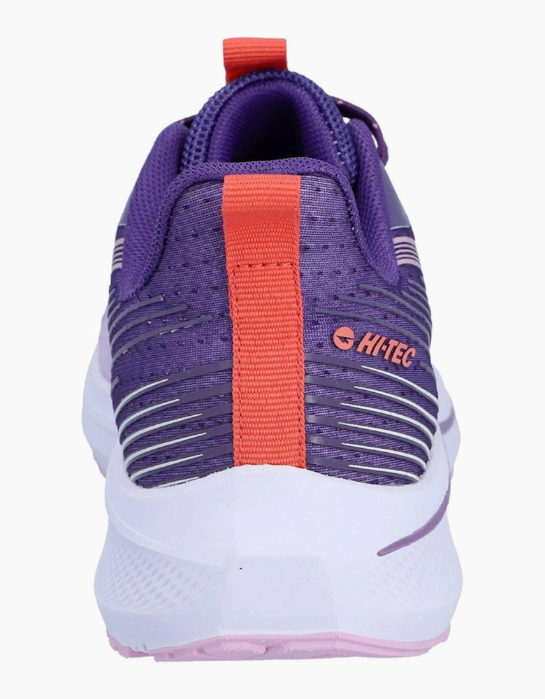 Hi-Tec Santorini Womens Trainers Mystical / Thistle / Burnt Coral