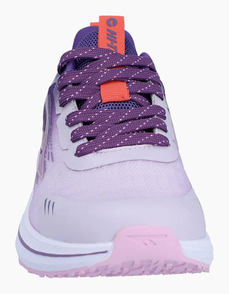 Hi-Tec Santorini Womens Trainers Mystical / Thistle / Burnt Coral
