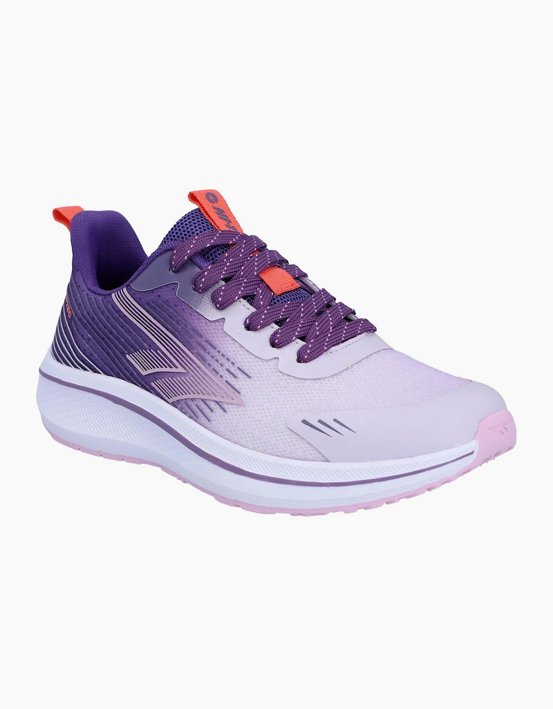 Hi-Tec Santorini Womens Trainers Mystical / Thistle / Burnt Coral