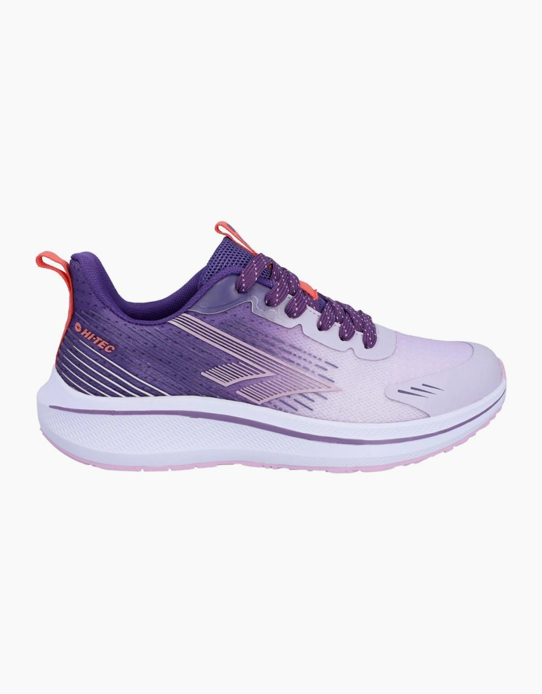 Hi-Tec Santorini Womens Trainers Mystical / Thistle / Burnt Coral