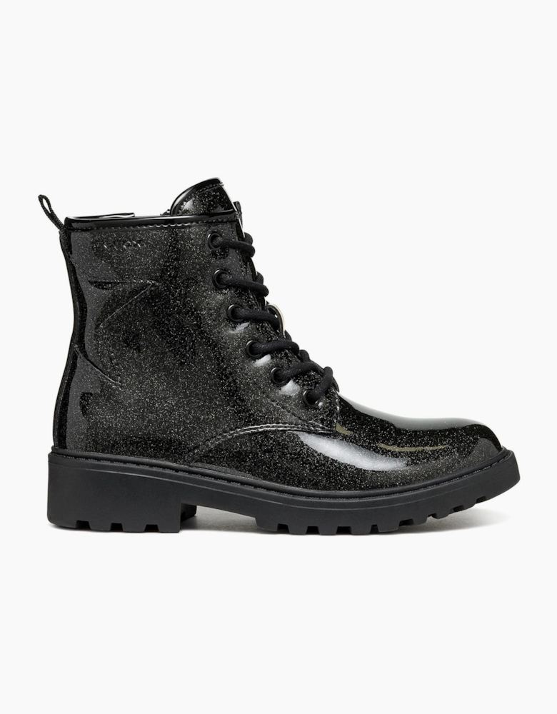 Geox J Casey G Womens Boots Black