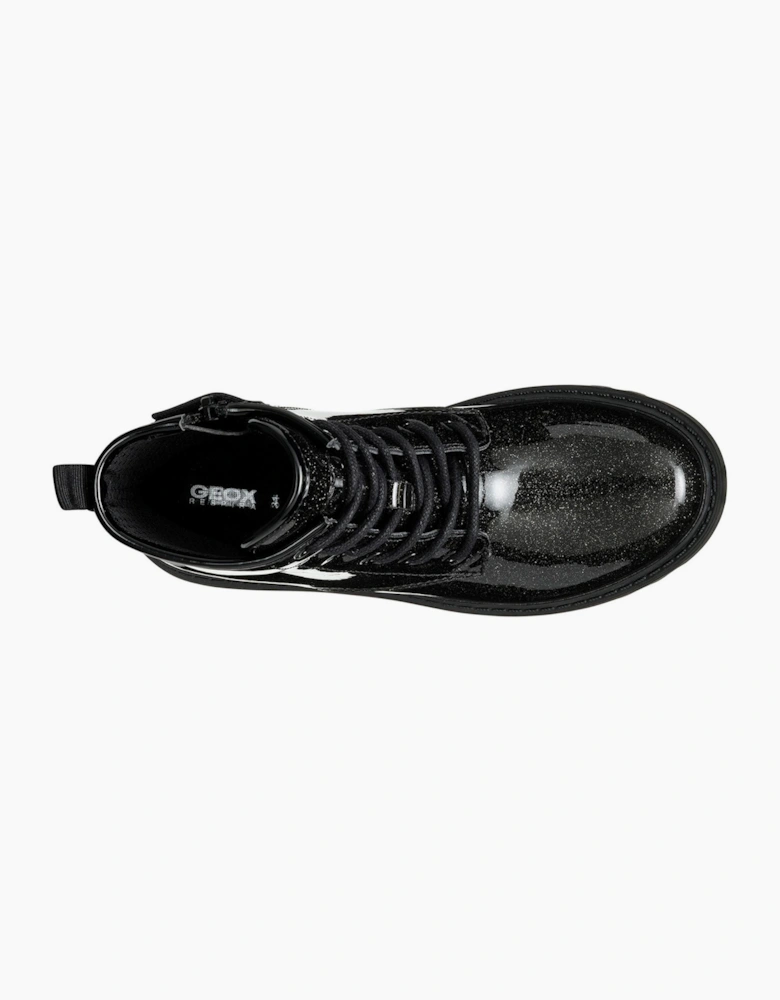 Geox J Casey G Womens Boots Black