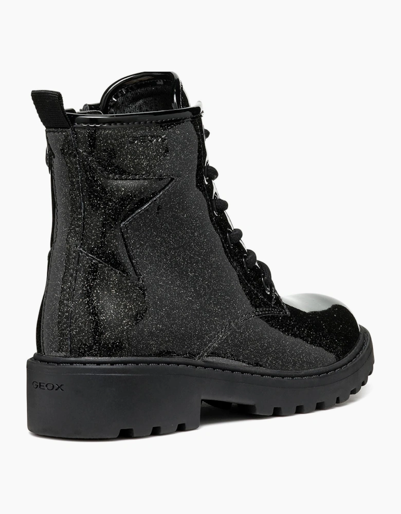 Geox J Casey G Womens Boots Black