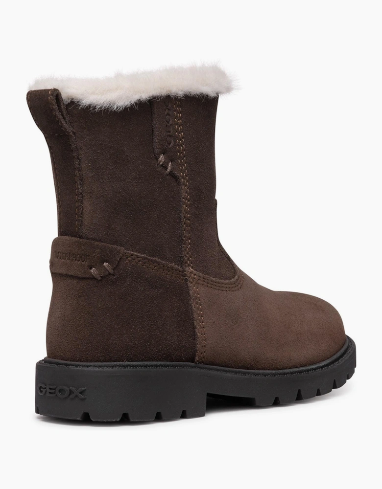 Geox J Shaylax G Womens Boots Chestnut