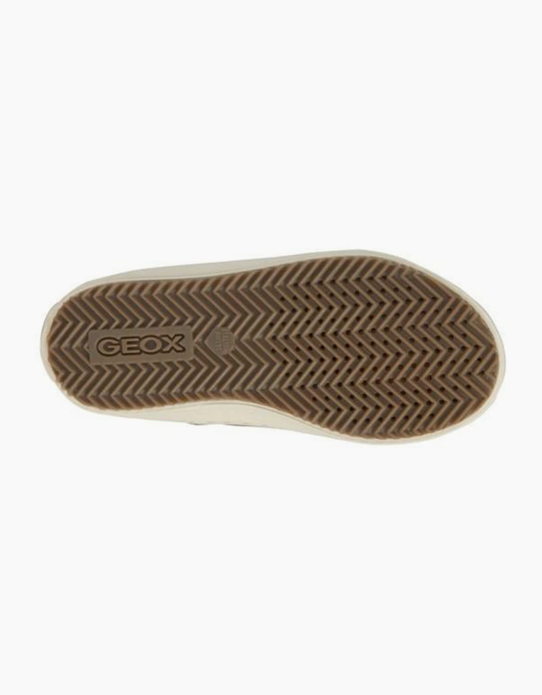 Geox Kalispera Junior Girls Trainers Smoke Grey