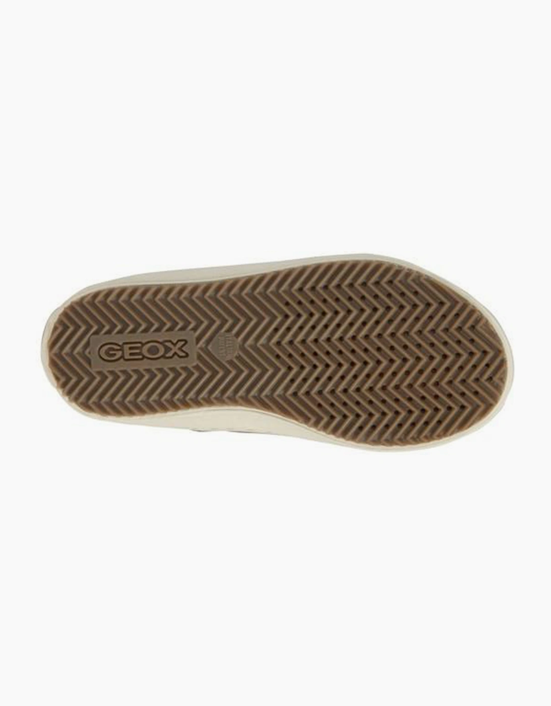 Geox Kalispera Junior Girls Trainers Smoke Grey