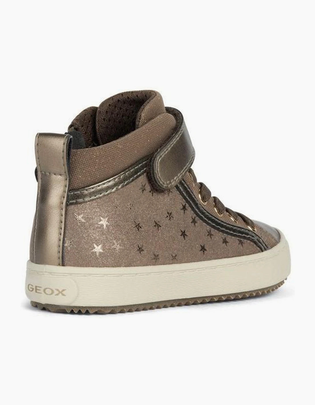 Geox Kalispera Junior Girls Trainers Smoke Grey
