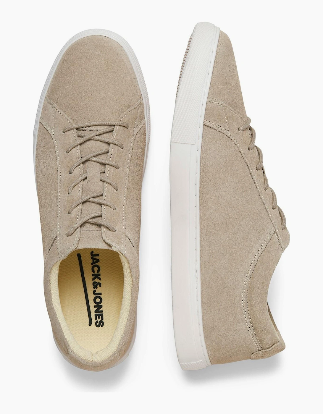 Jack & Jones Galaxy Mens Trainers Plaza Taupe