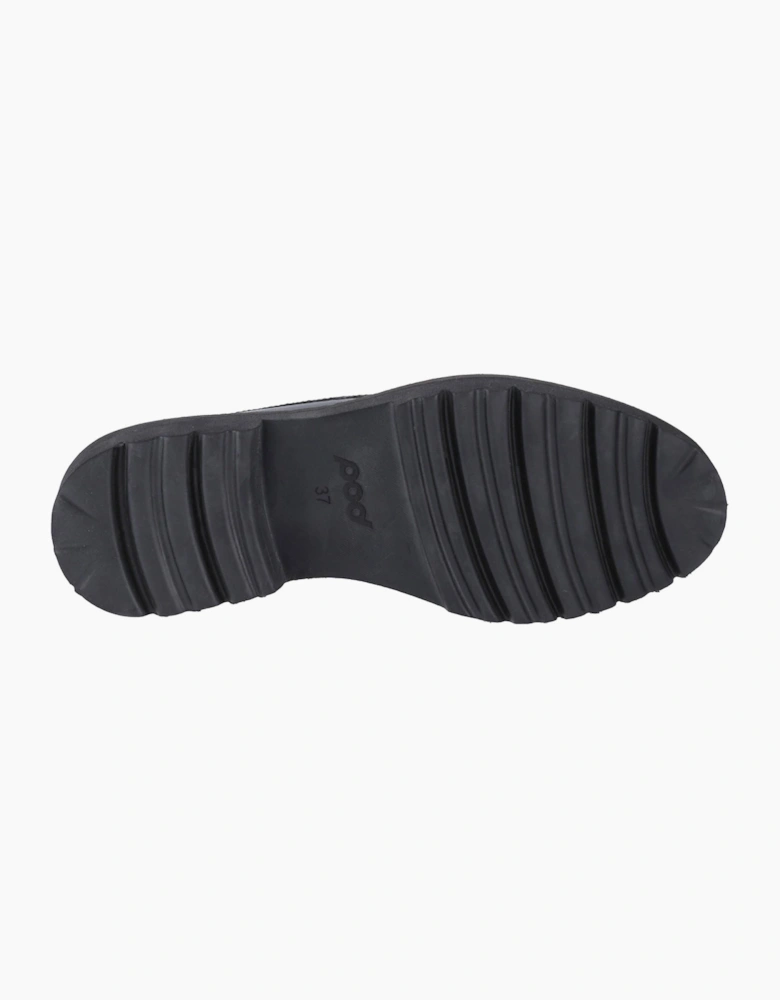 Pod Kenny Loafers Womens Black Patent