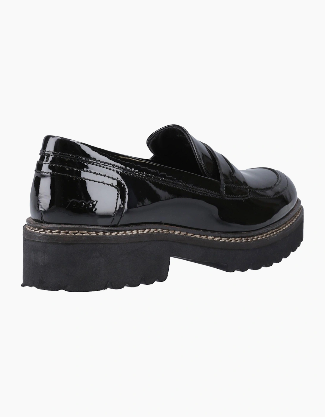 Pod Kenny Loafers Womens Black Patent