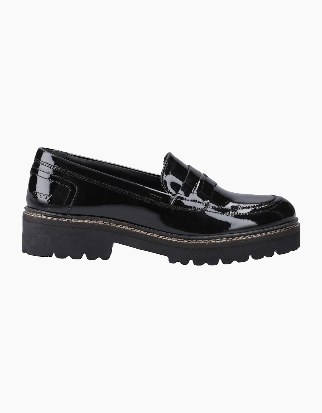Pod Kenny Loafers Womens Black Patent