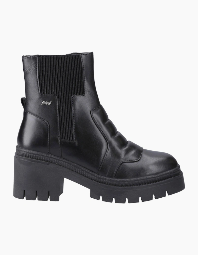 Pod Lillian Heeled Ankle Boot Black