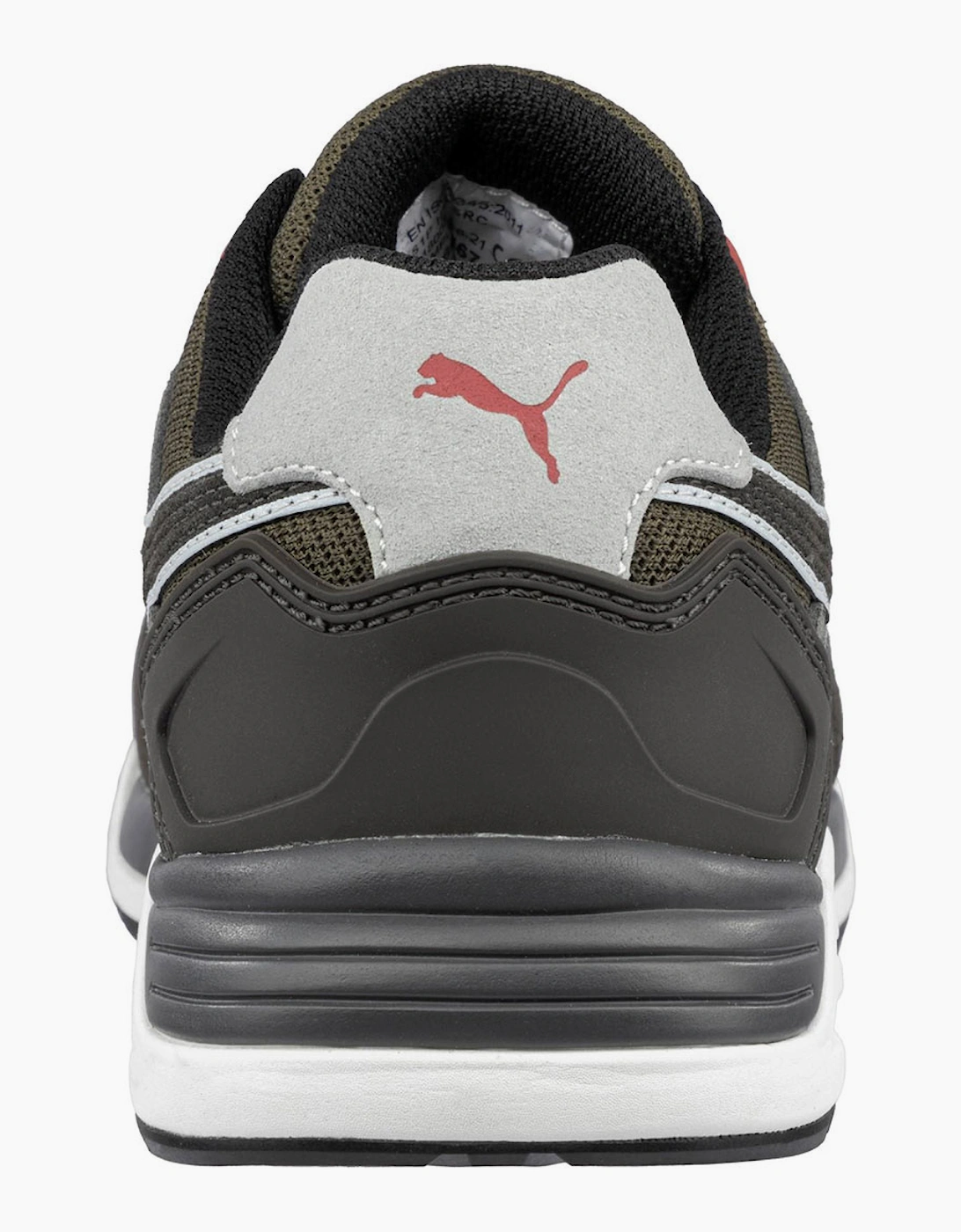 Puma Safety Frontside Ivy Low Trainer Mens Ivy/White/Red