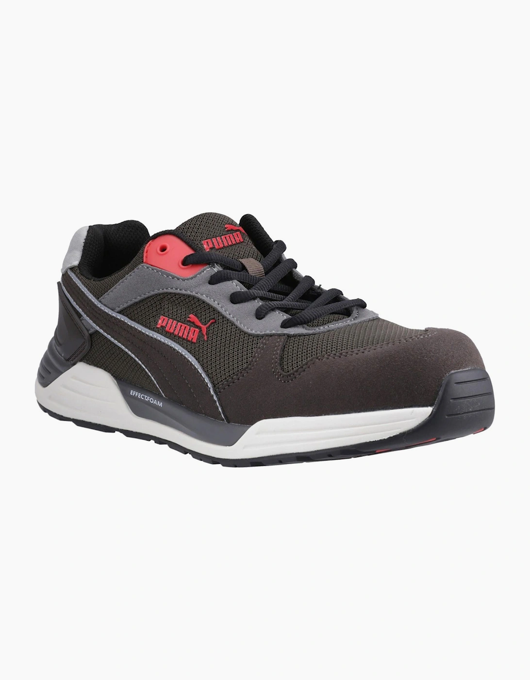 Puma Safety Frontside Ivy Low Trainer Mens Ivy/White/Red