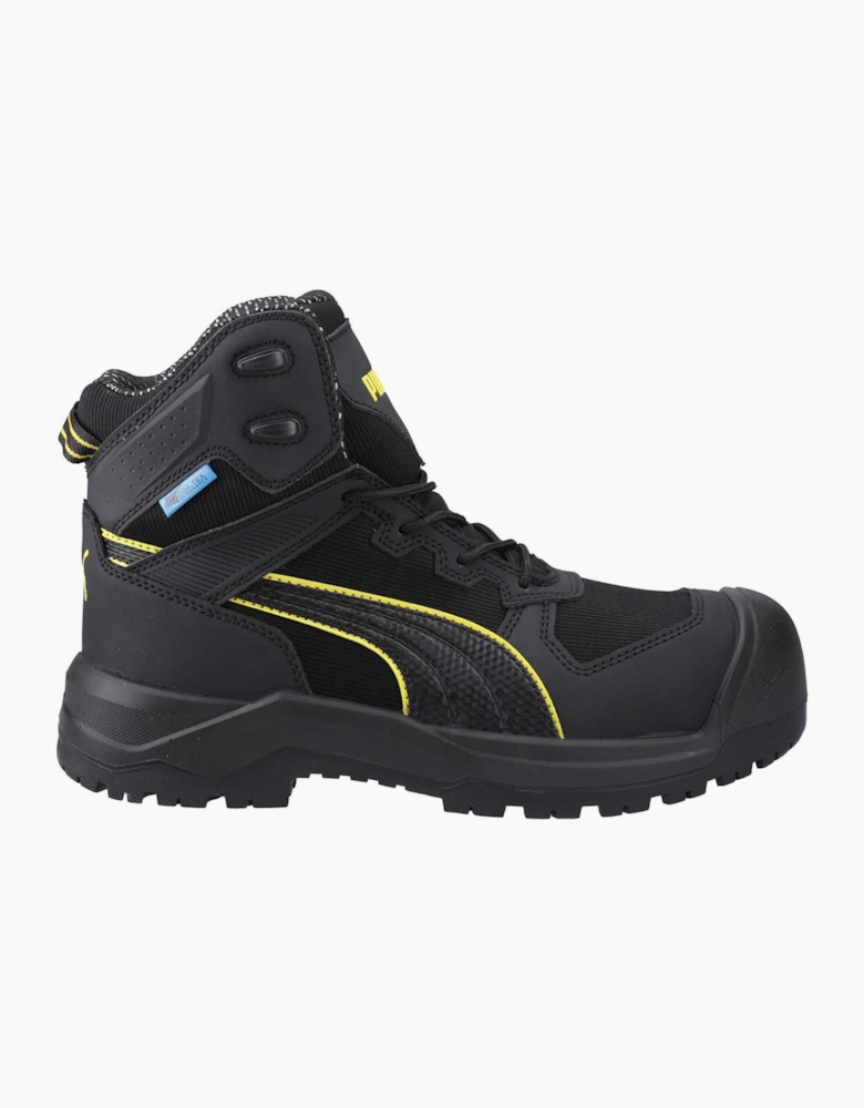 Puma Safety Rock Heavy Duty Waterproof Mens Boots Black/Yellow