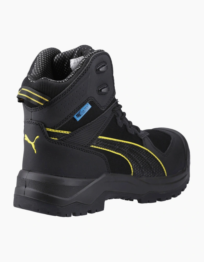 Puma Safety Rock Heavy Duty Waterproof Mens Boots Black/Yellow
