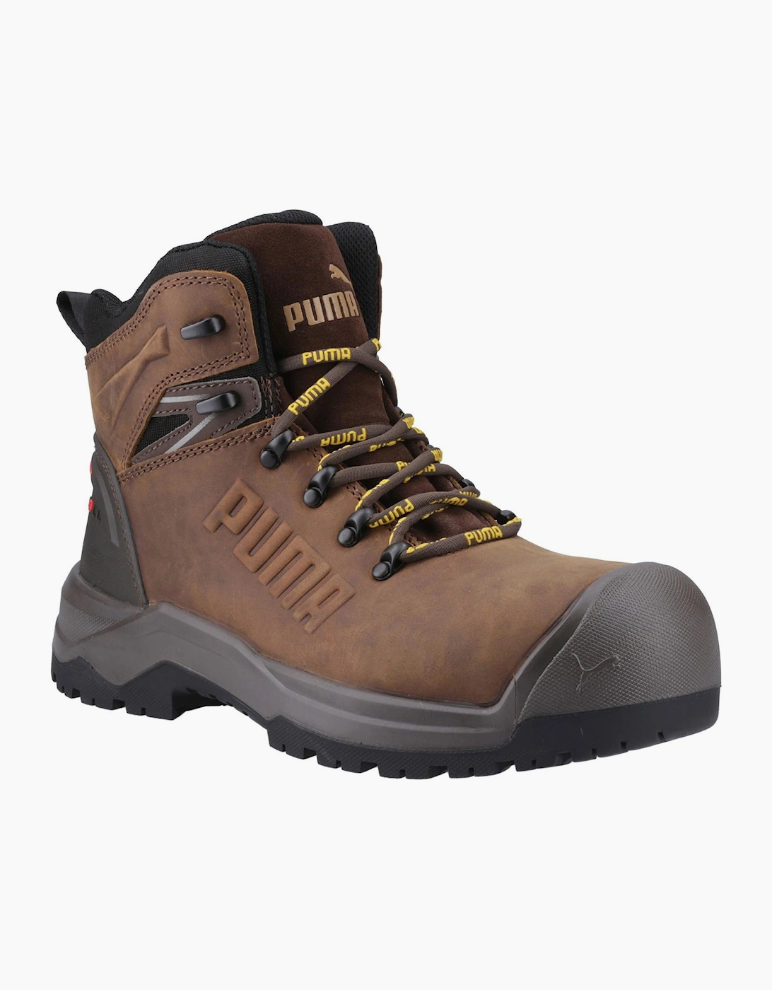 Puma Safety Iron Heavy Duty Mens Safety Boots Brown/Black