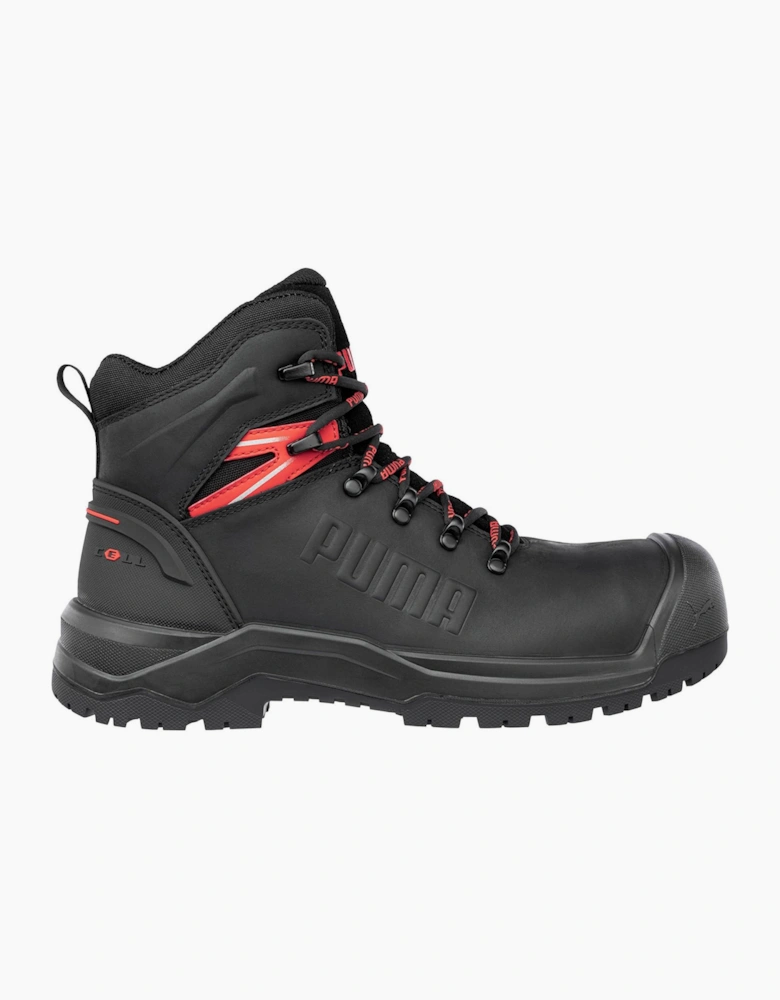 Puma Safety Iron Heavy Duty Boots Mens Black/Red