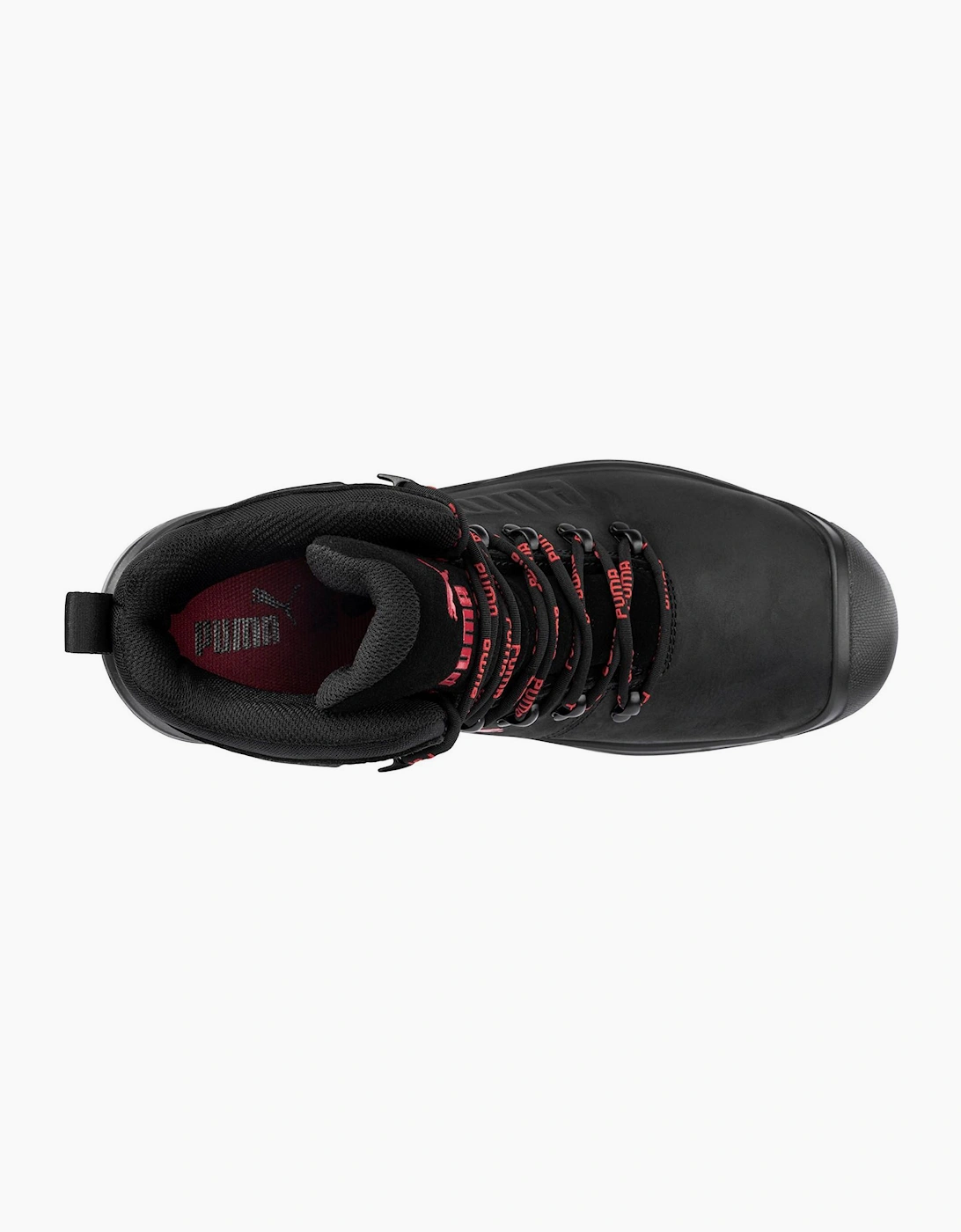 Puma Safety Iron Heavy Duty Boots Mens Black/Red