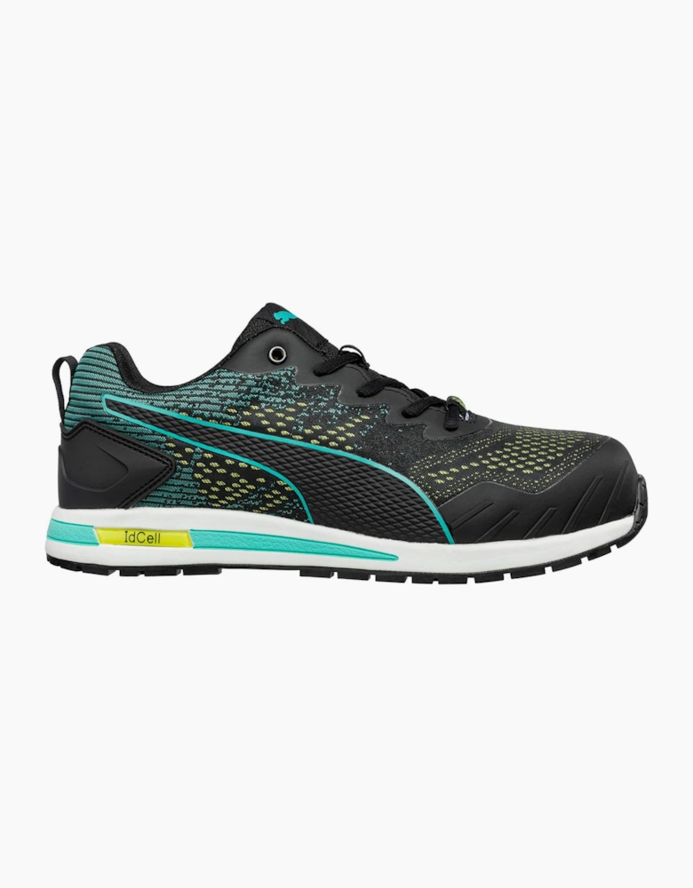 Puma Safety Puma Vivid Green Heart Low Womens Trainers Black/Blue