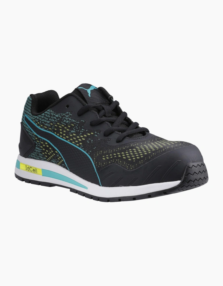 Puma Safety Puma Vivid Green Heart Low Womens Trainers Black/Blue