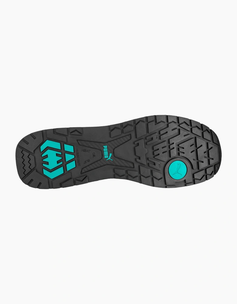 Puma Safety Puma Vivid Green Heart Low Womens Trainers Black/Blue
