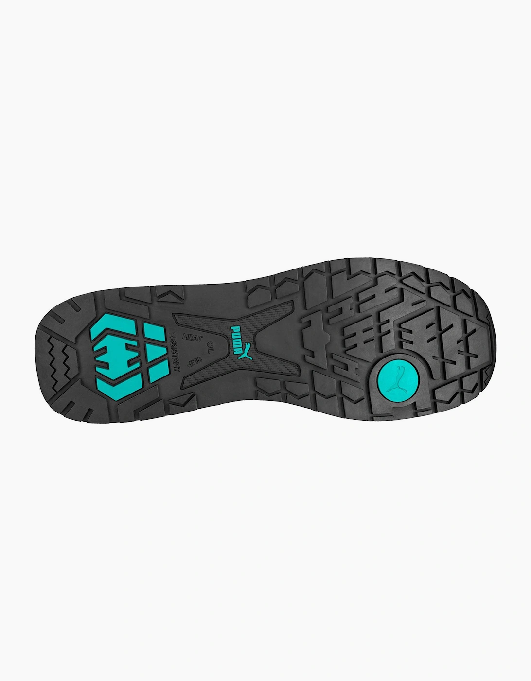 Puma Safety Puma Vivid Green Heart Low Womens Trainers Black/Blue