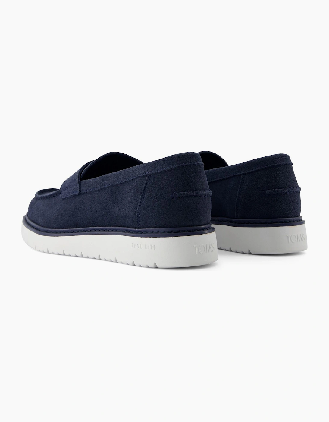 Toms Navi TRVL LITE Havana Mens Loafers Navy