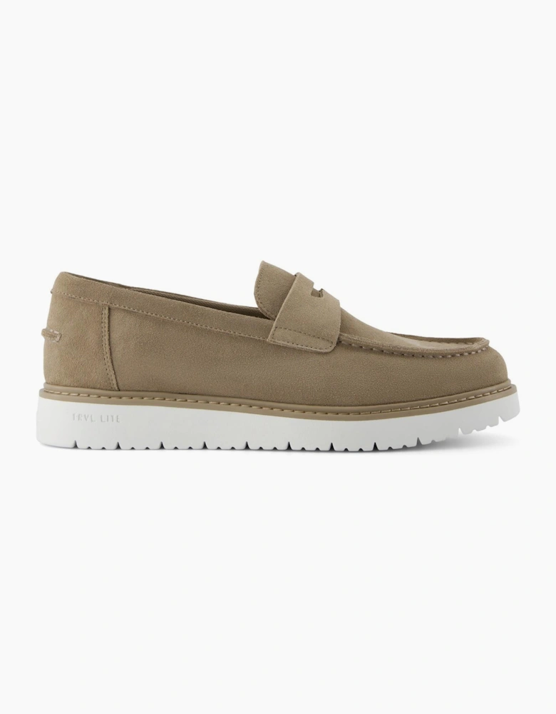 Toms Navi TRVL LITE Havana Mens Loafers Dune